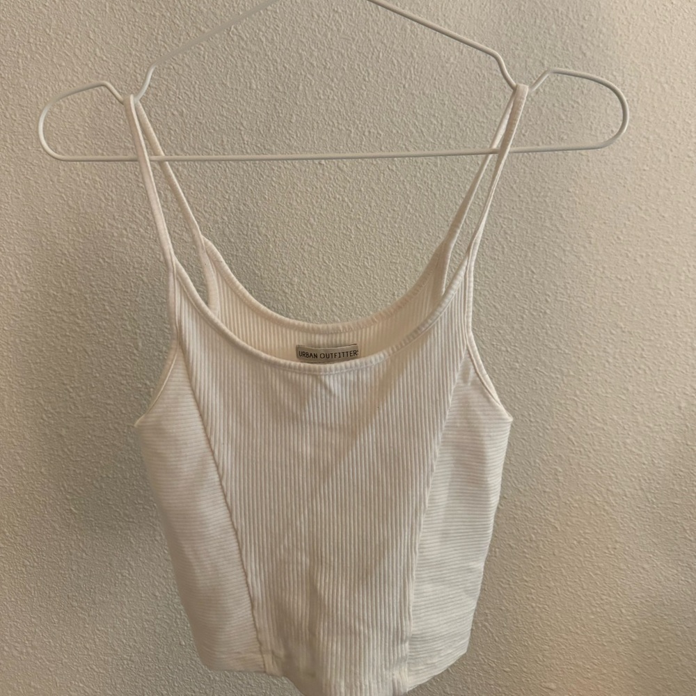 Urban Outfitters summery white tank top